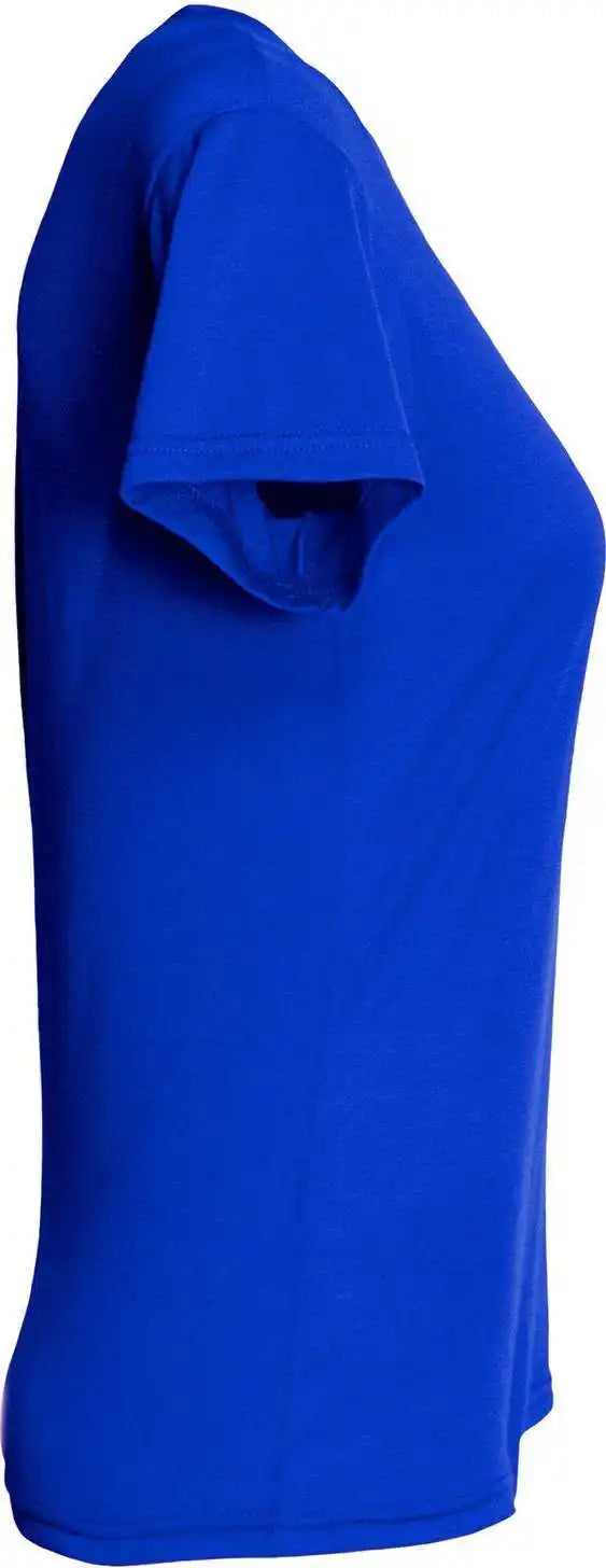 A4 Nw3013 Ladies’ Softek V-neck T-shirt - Royal