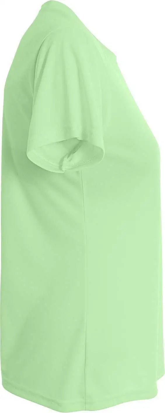 A4 Nw3201 Ladies’ Cooling Performance T-shirt - Light Lime