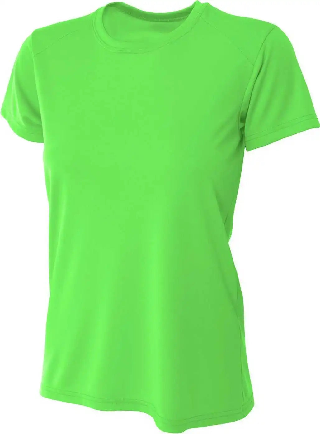 A4 Nw3201 Ladies’ Cooling Performance T-shirt - Safety Green