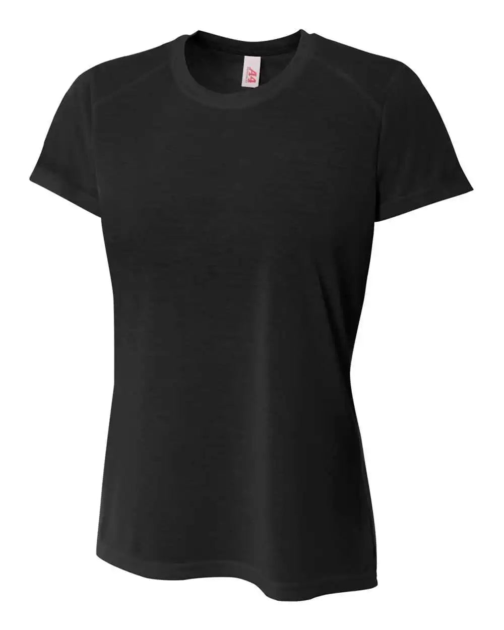 A4 Nw3264 Women’s Spun Poly Tee - Black