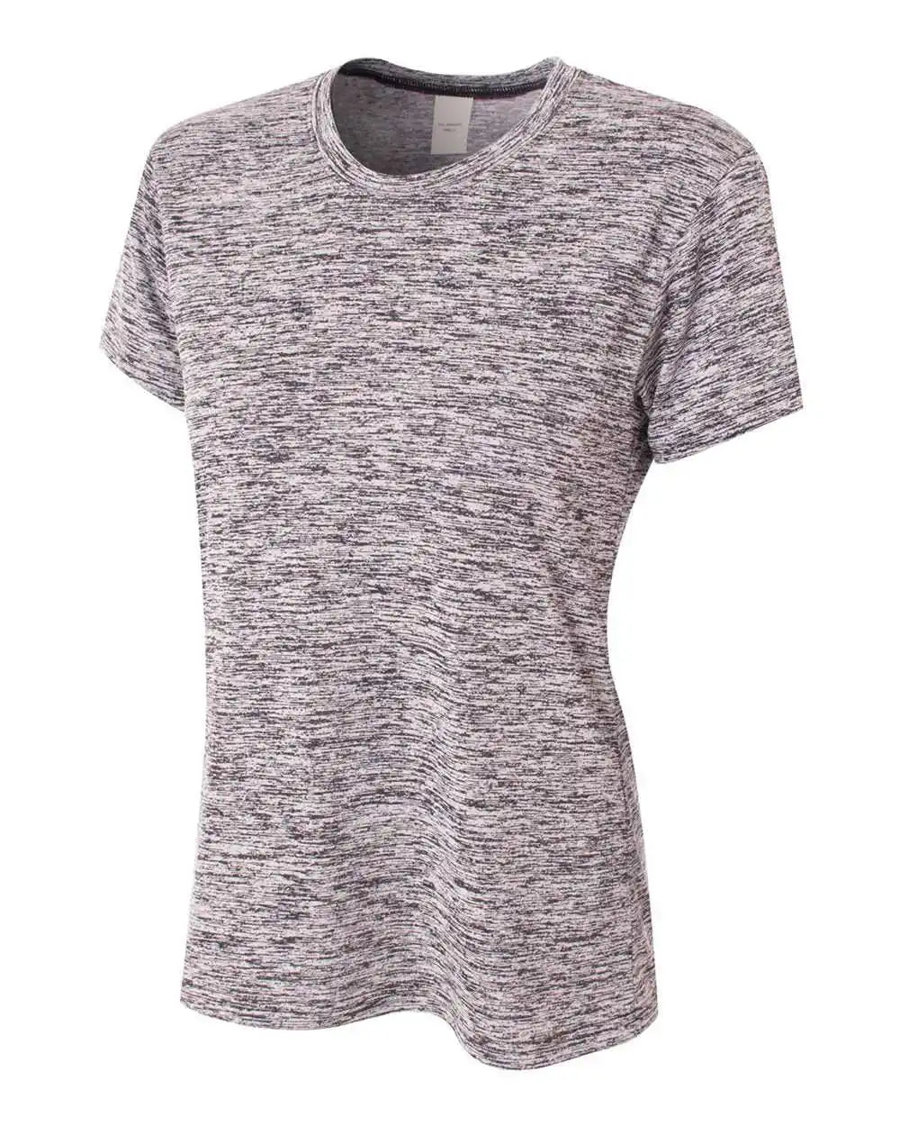 A4 Nw3296 Women’s Space Dye Tech Shirt Black
