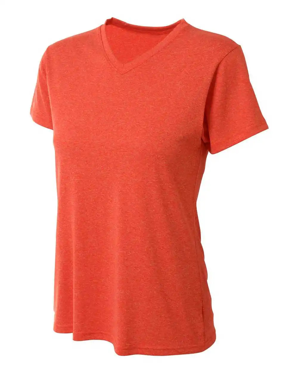 A4 Nw3381 Women’s Topflight Heather Tee - Scarlet