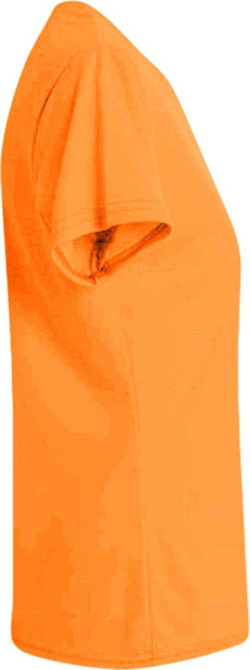 A4 Nw3402 Ladies’ Sprint Performance V-neck T-shirt - Safety Orange
