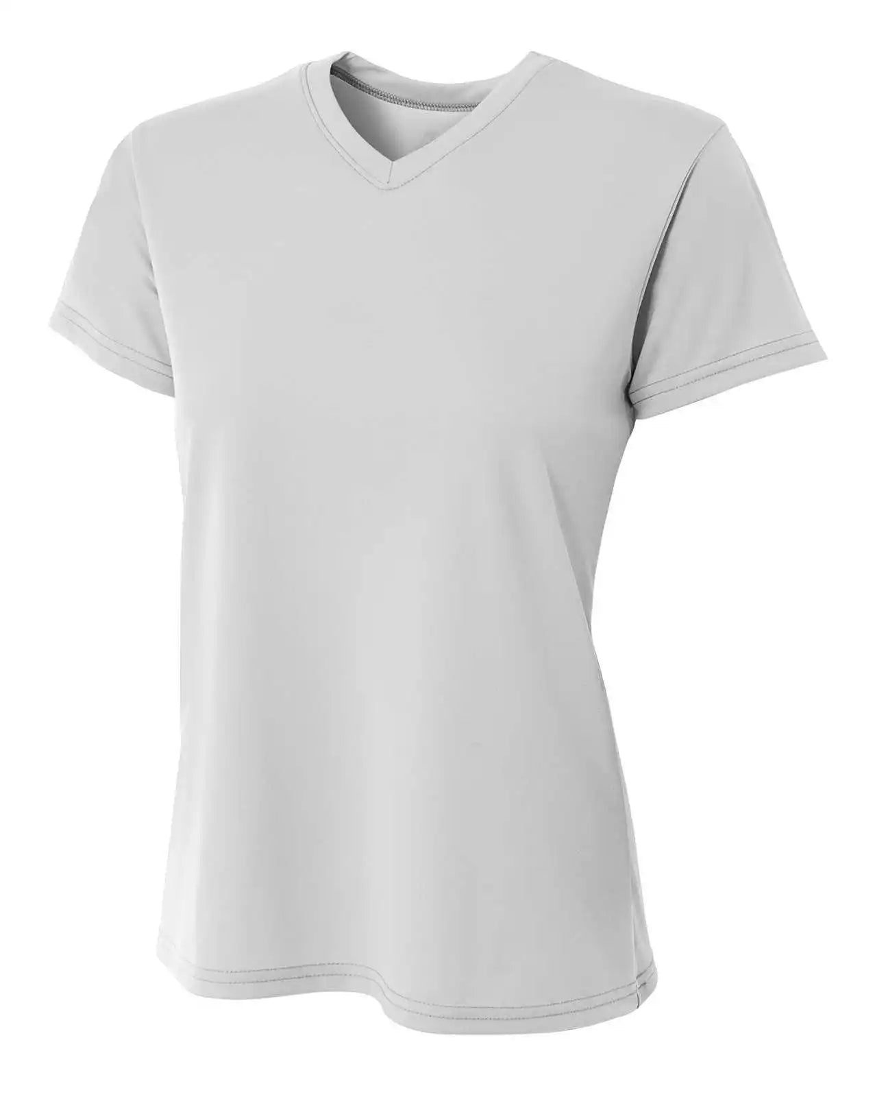 A4 Nw3402 Sprint Short Sleeve Women’s Tee - Silver
