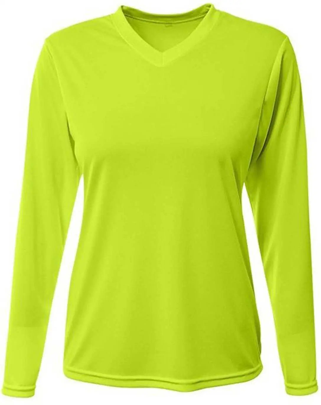 A4 Nw3425 Women’s Sprint Long Sleeve Tee - Lime