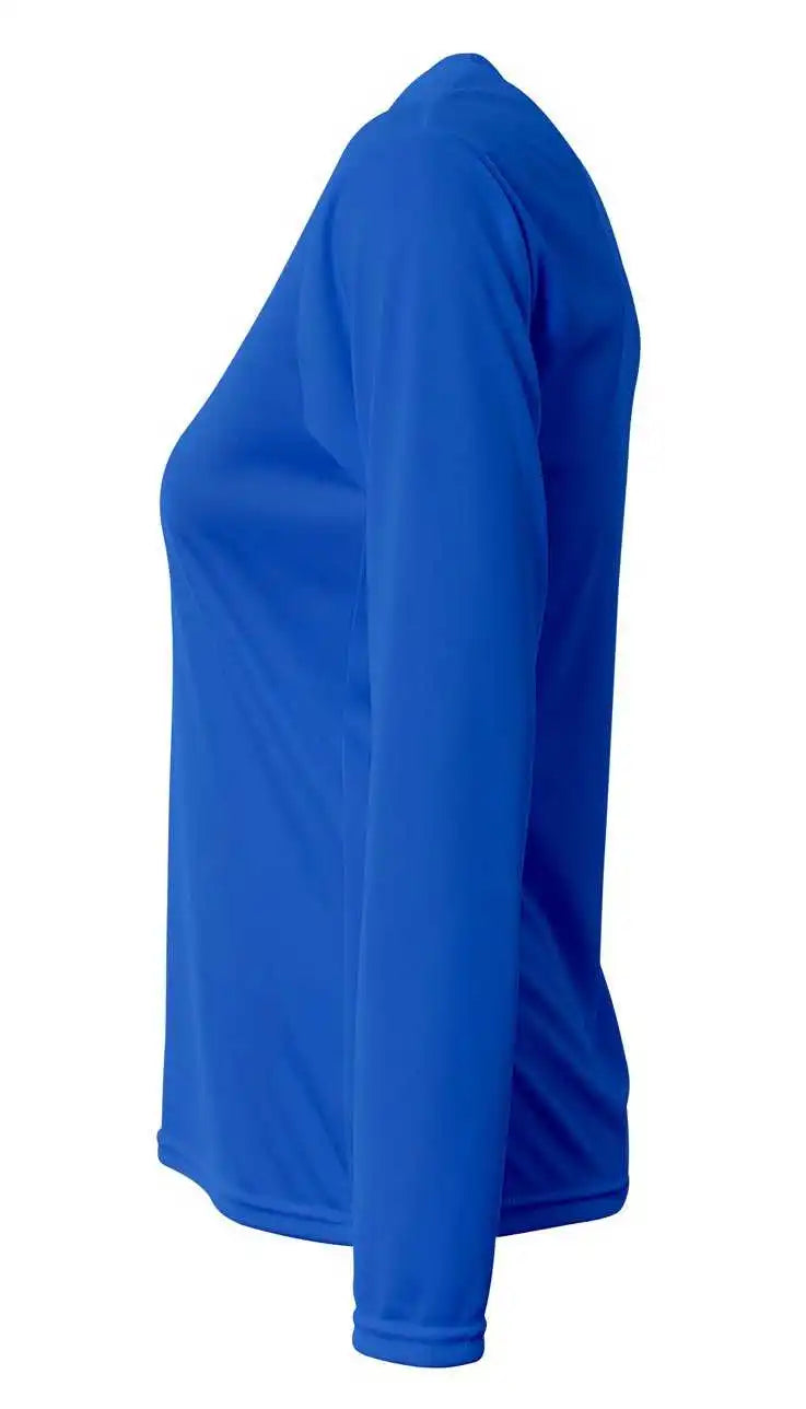A4 Nw3425 Women’s Sprint Long Sleeve Tee - Royal