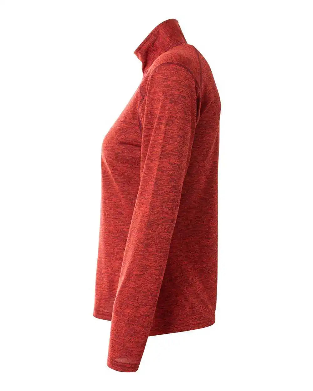 A4 Nw4010 Inspire Space Dye Quarter Zip Red
