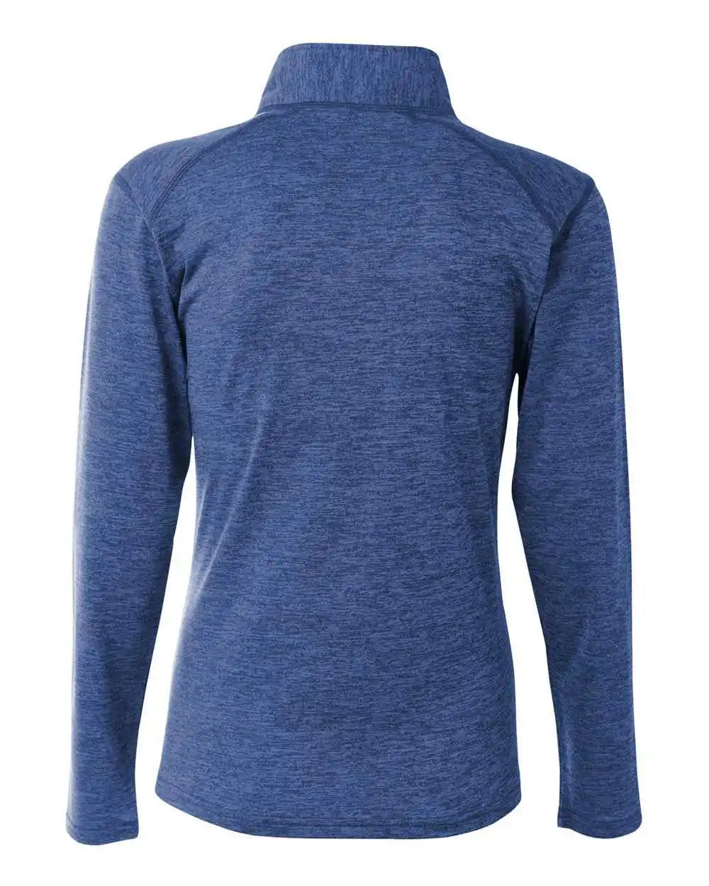 A4 Nw4010 Inspire Space Dye Quarter Zip Royal