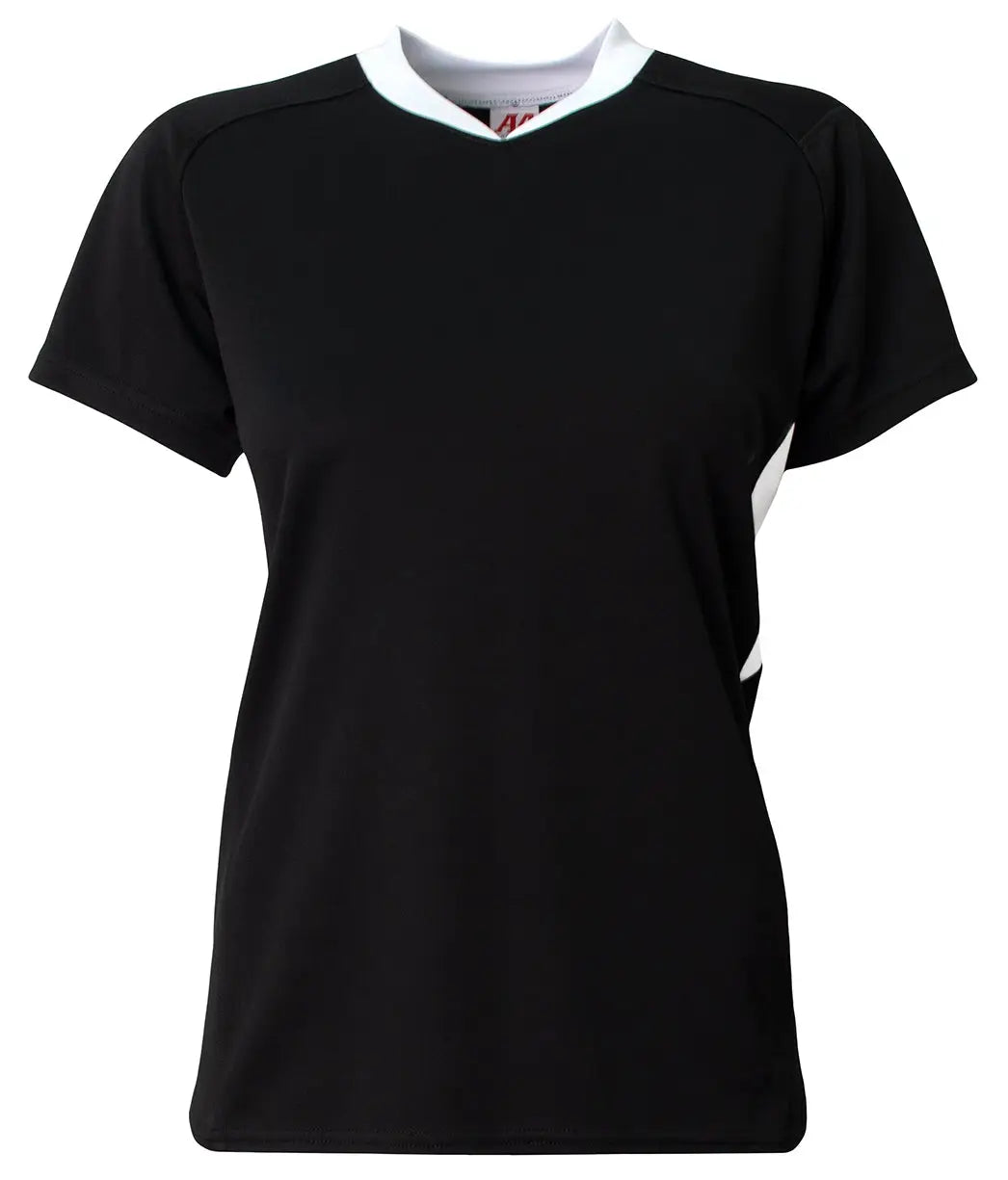 A4 Nw4197 Pro Dna Softball Jersey - Black White - Ladies Xs