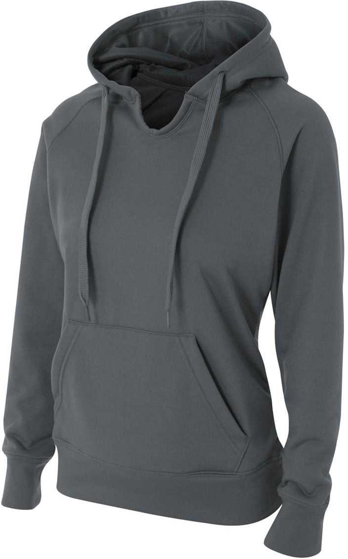 A4 Nw4245 Womens Tech Fleece Hoodie - Graphite