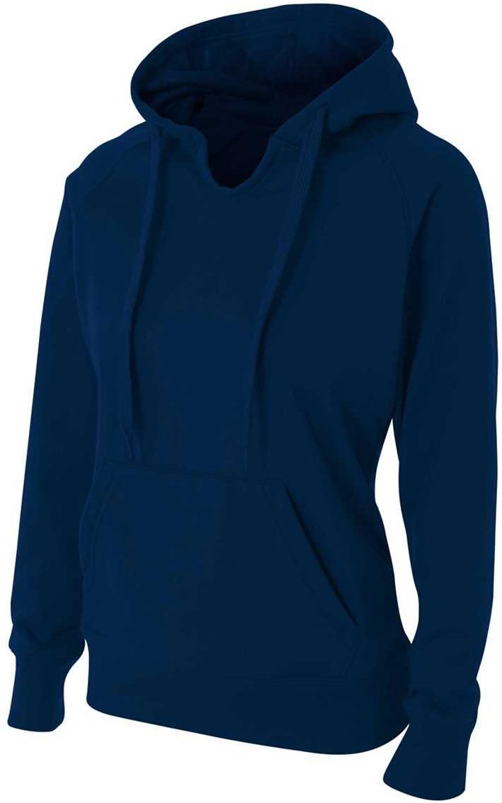 A4 Nw4245 Womens Tech Fleece Hoodie - Navy
