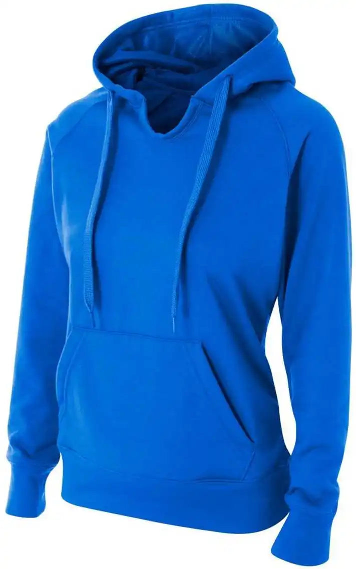 A4 Nw4245 Womens Tech Fleece Hoodie Royal