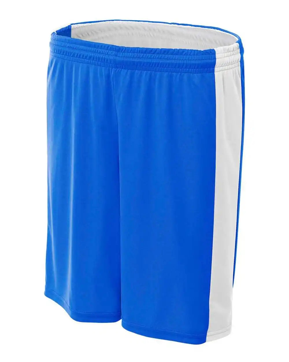 A4 Nw5284 Women’s Reversible Moisture Management 8’’ Short - Royal White