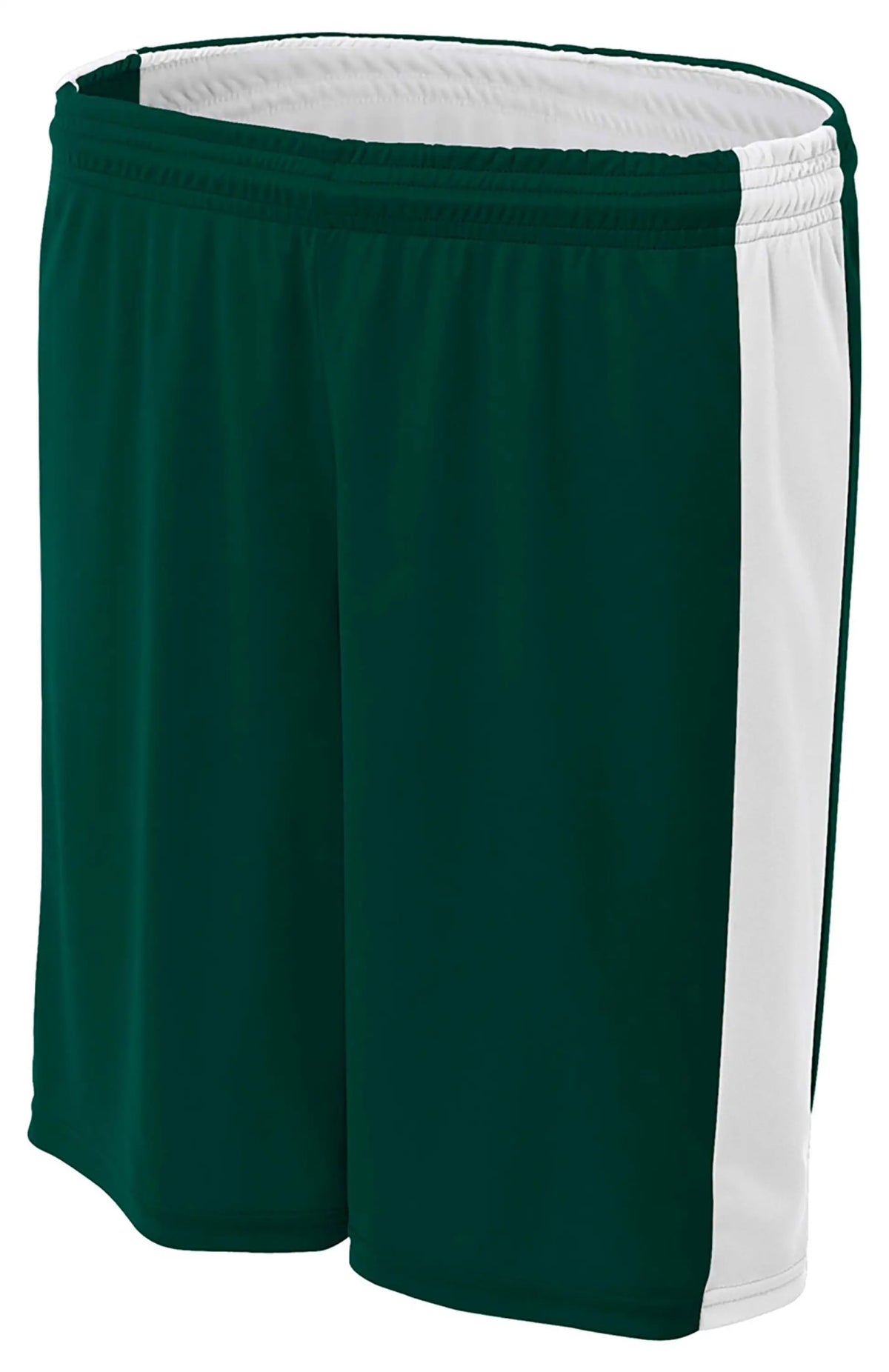 A4 Nw5388 6’’ Women’s Reversible Moisture Managemen - Forest White - Ladies Xs