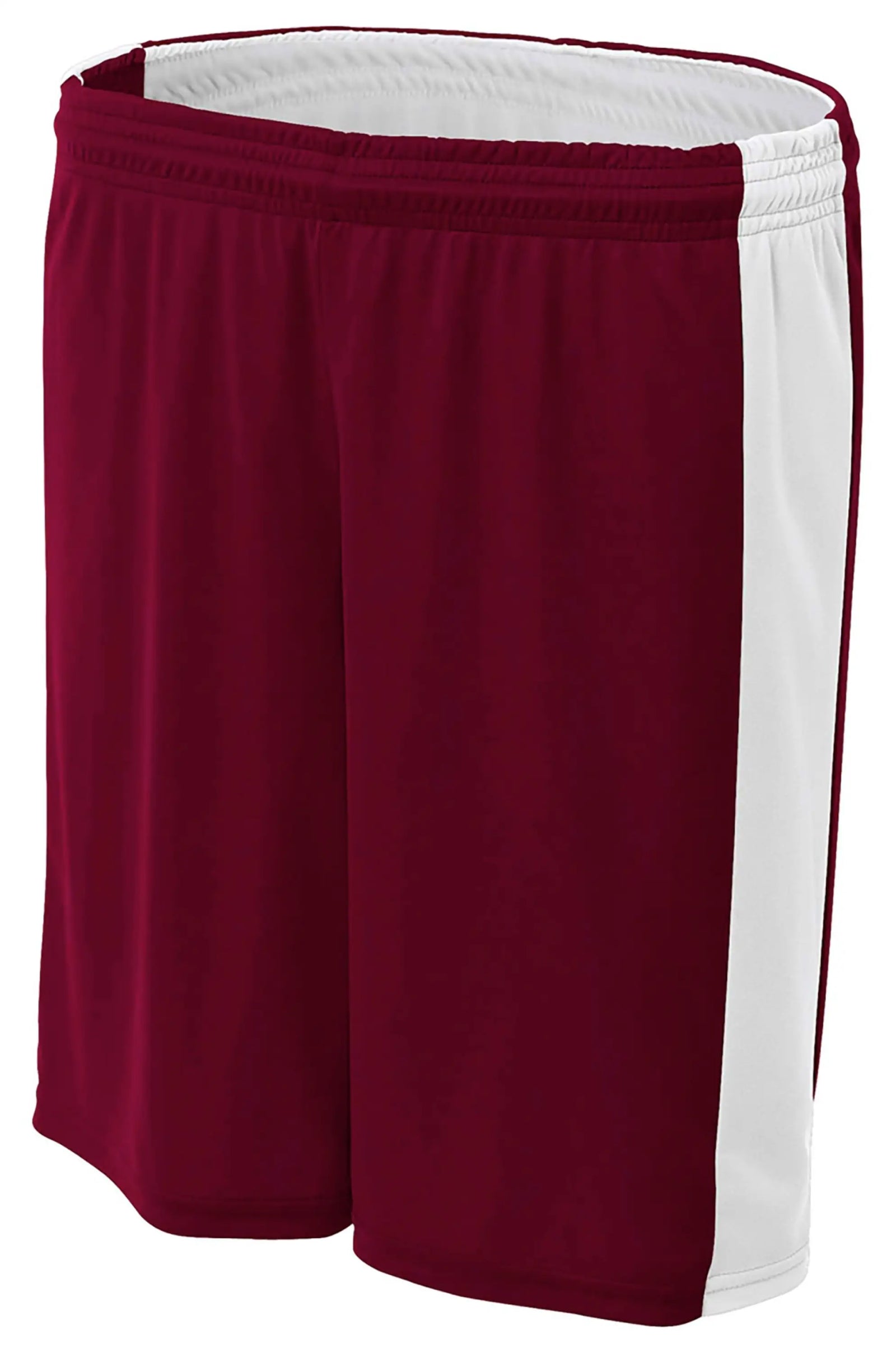 A4 Nw5388 6’’ Women’s Reversible Moisture Managemen - Maroon White