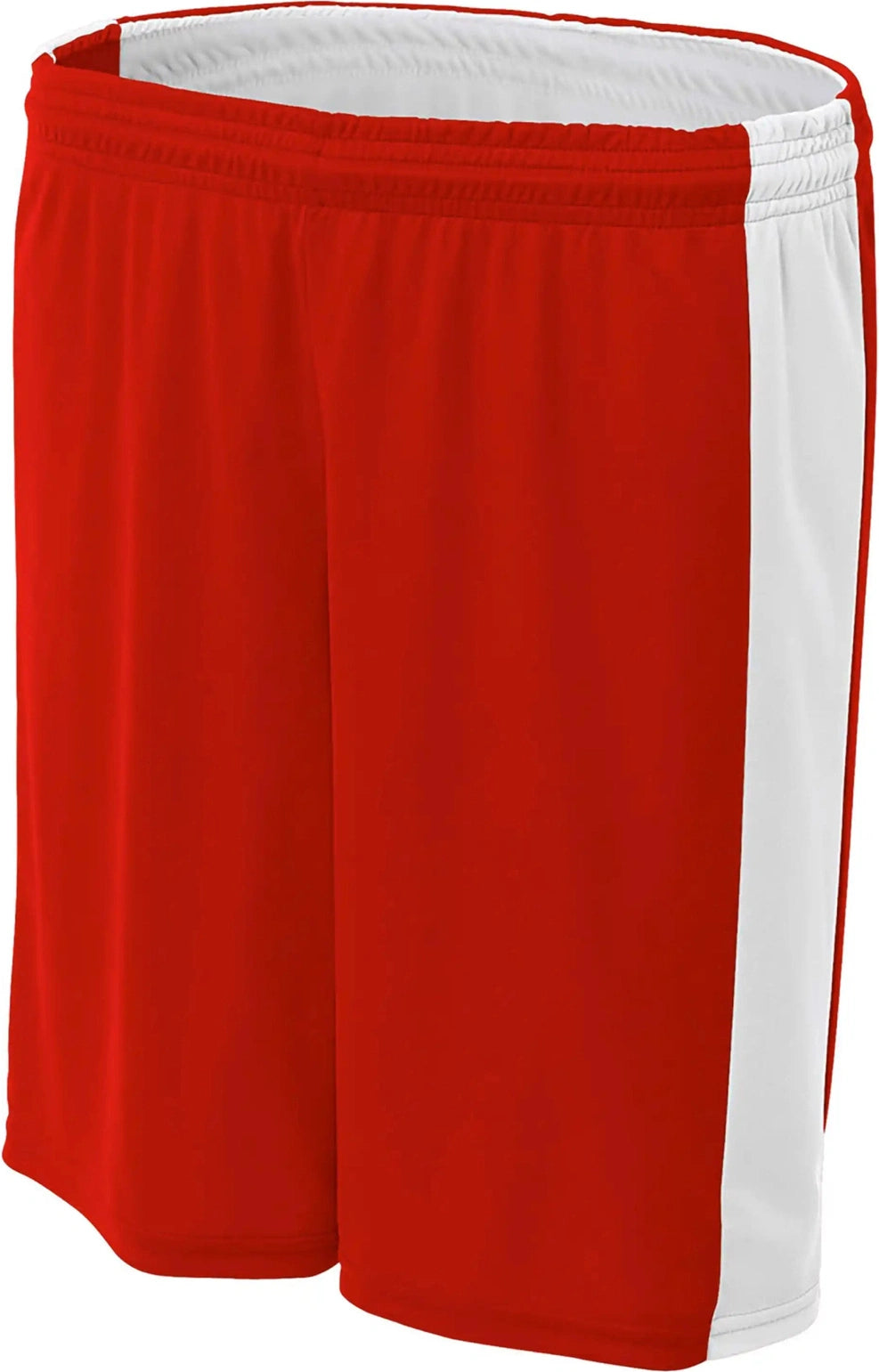 A4 Nw5388 6’’ Women’s Reversible Moisture Managemen - Scarlet/white - Scarlet/white / Xs