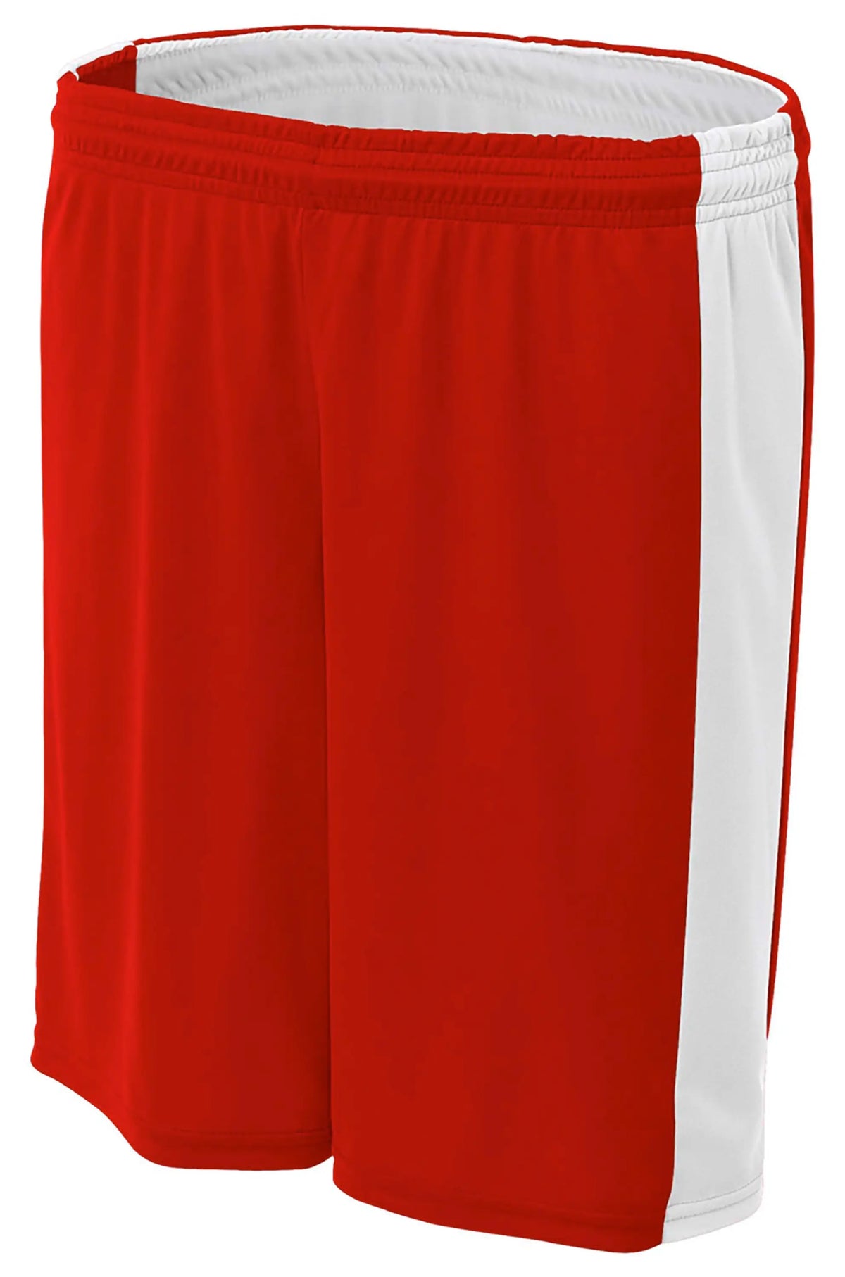 A4 Nw5388 6’’ Women’s Reversible Moisture Managemen - Scarlet White - Red / Ladies Xs