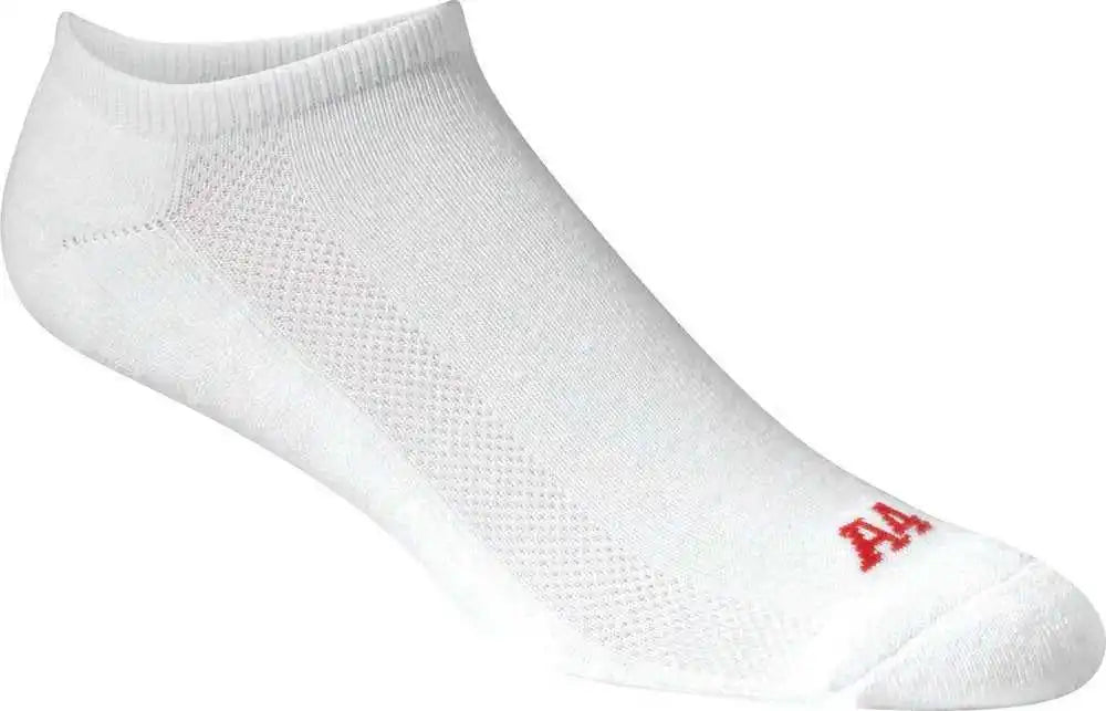 A4 S8001 Performance no Show Socks White