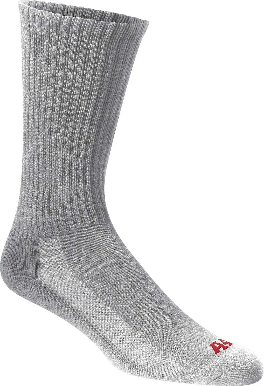 A4 S8004 Performance Crew Socks - Heather Gray
