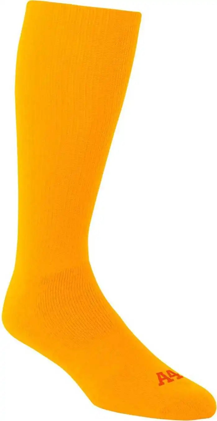 A4 S8005 Multi Sport Tube Socks Gold