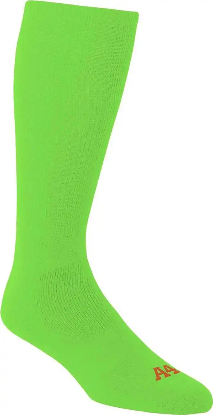 A4 S8005 Multi Sport Tube Socks Lime