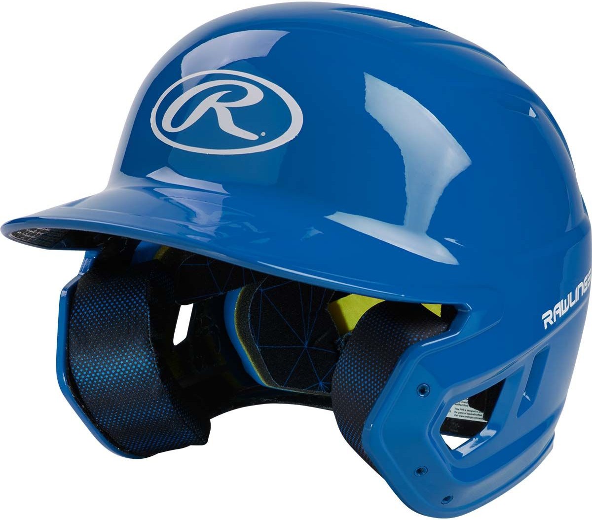 Rawlings Mach Gloss Color Batting Helmet - Royal