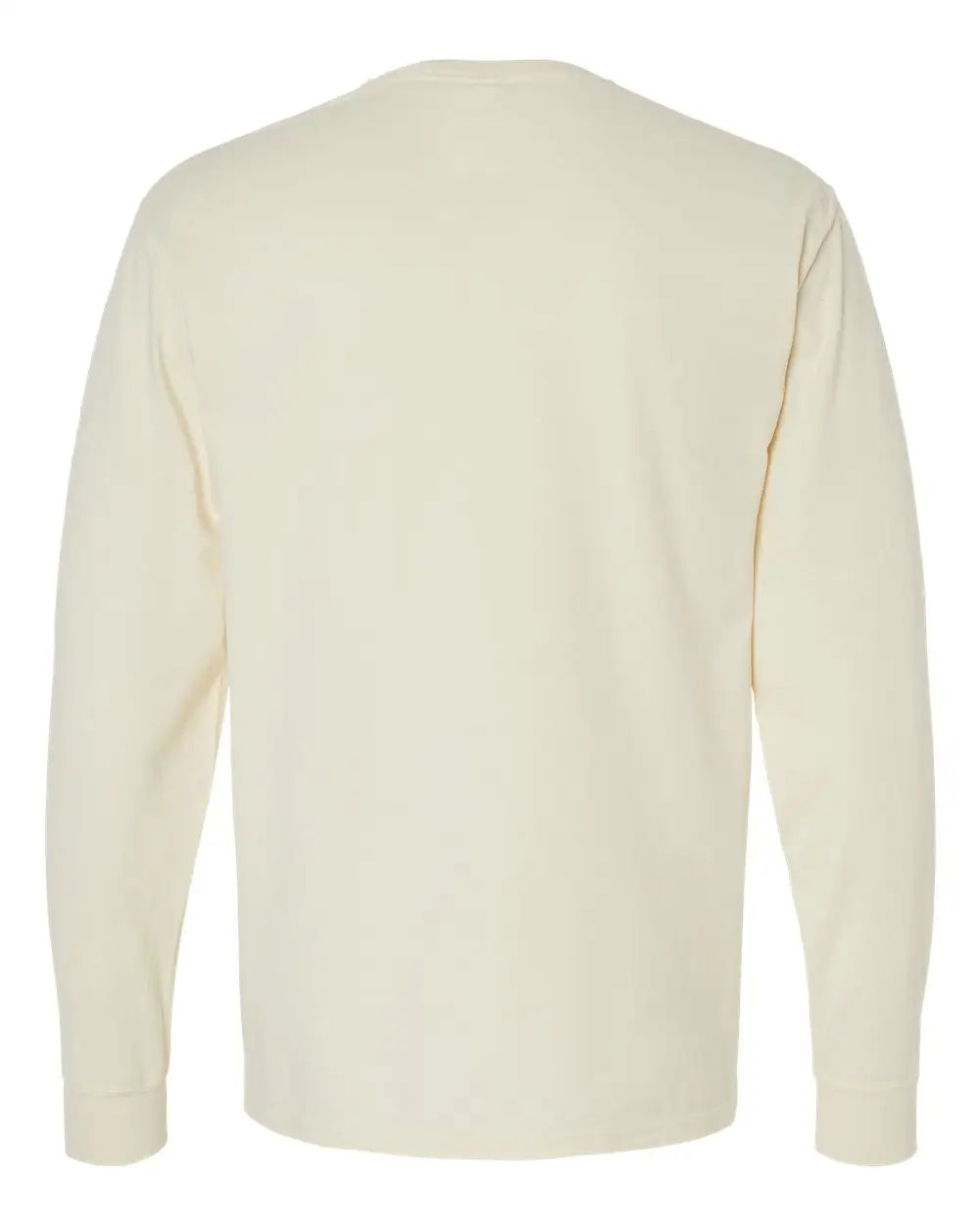 Comfortwash by Hanes Gdh200 Garment-dyed Long Sleeve T-shirt - Parchment