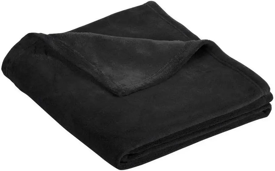 Port Authority Bp31 Ultra Plush Blanket - Graphite - Dark Gray / Osfa