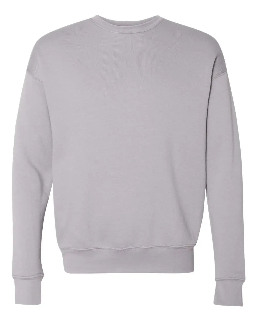 Bella + Canvas 3945 Sponge Fleece Drop Shoulder Crewneck Sweatshirt - Storm - Dark Gray / Xs