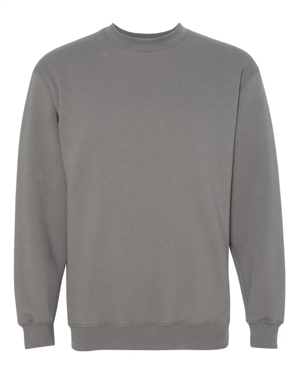 Bayside 1102 Usa-made Crewneck Sweatshirt - Charcoal