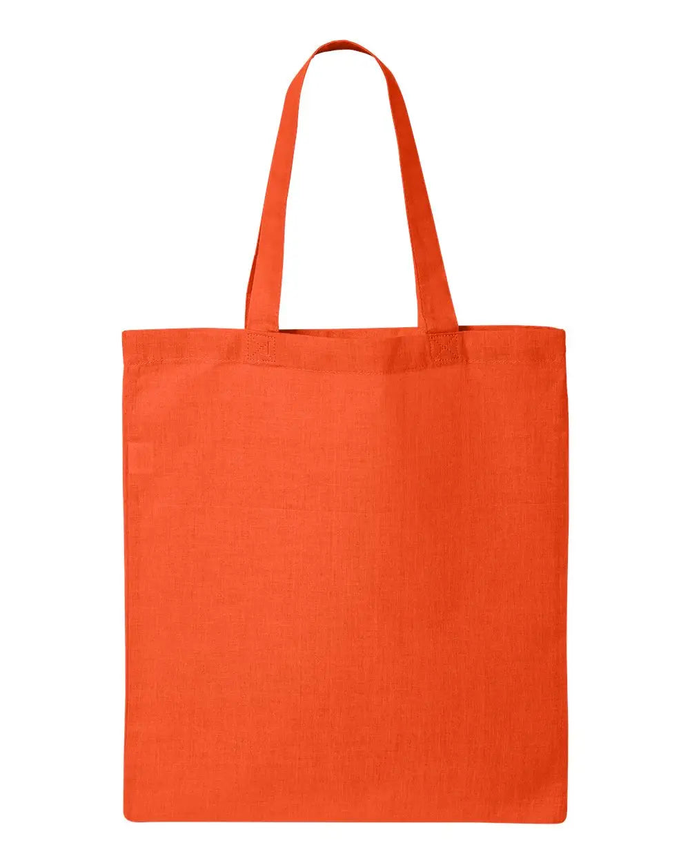 Q-tees Qtb Economical Tote - Orange - Forest / one Size Fits Most