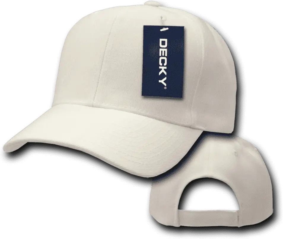 Decky 207 Deluxe Baseball Cap - Ivory - one Size Fits Most