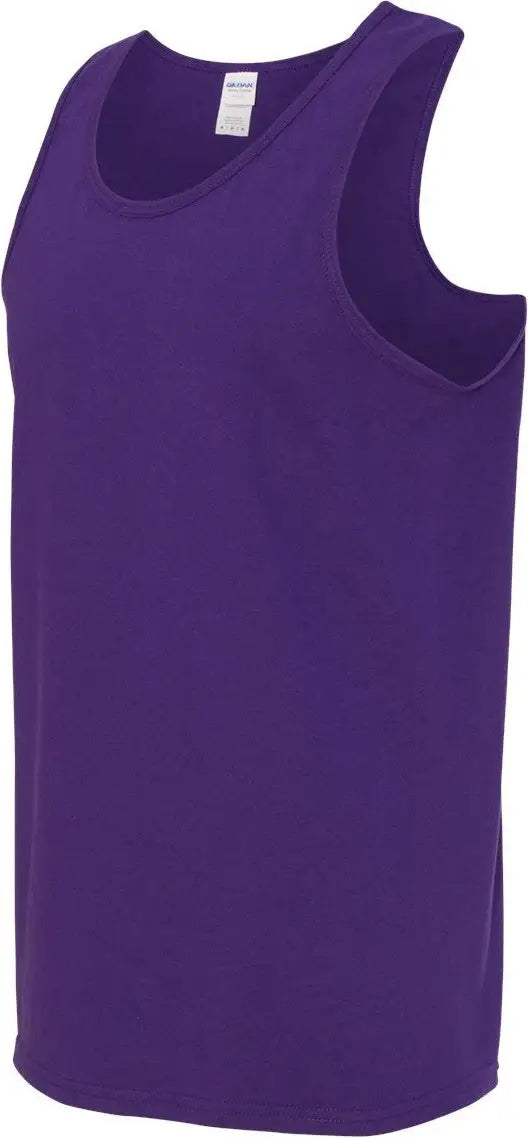 Gildan 5200g Heavy Cotton Tank Top - 5200 - Purple - Adult s
