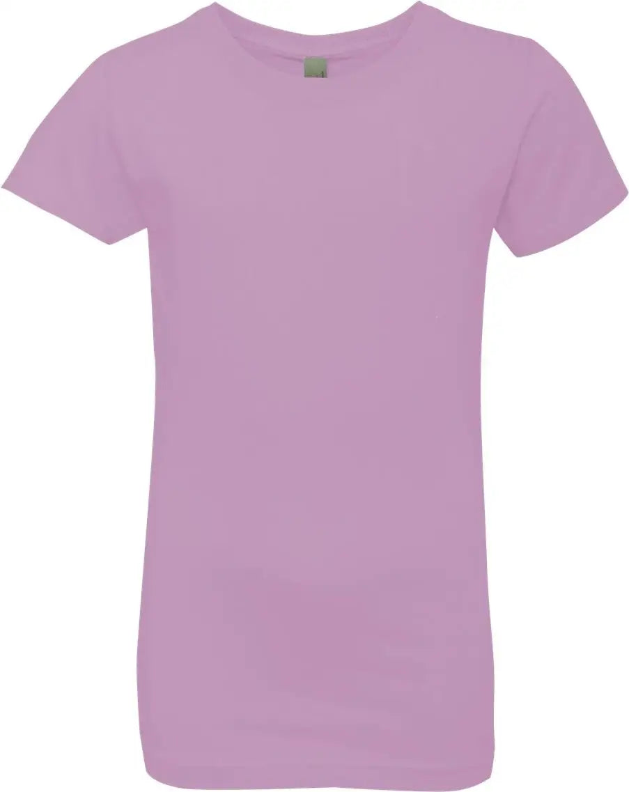 Next Level 3710 Girls’ Cotton Princess T-shirt - Lilac - Girls Xs