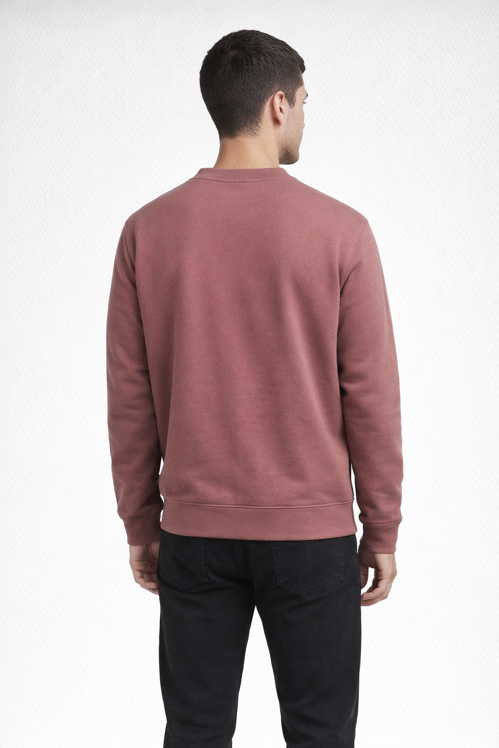 Mocha FUNDAMENTAL FLEECE CREW