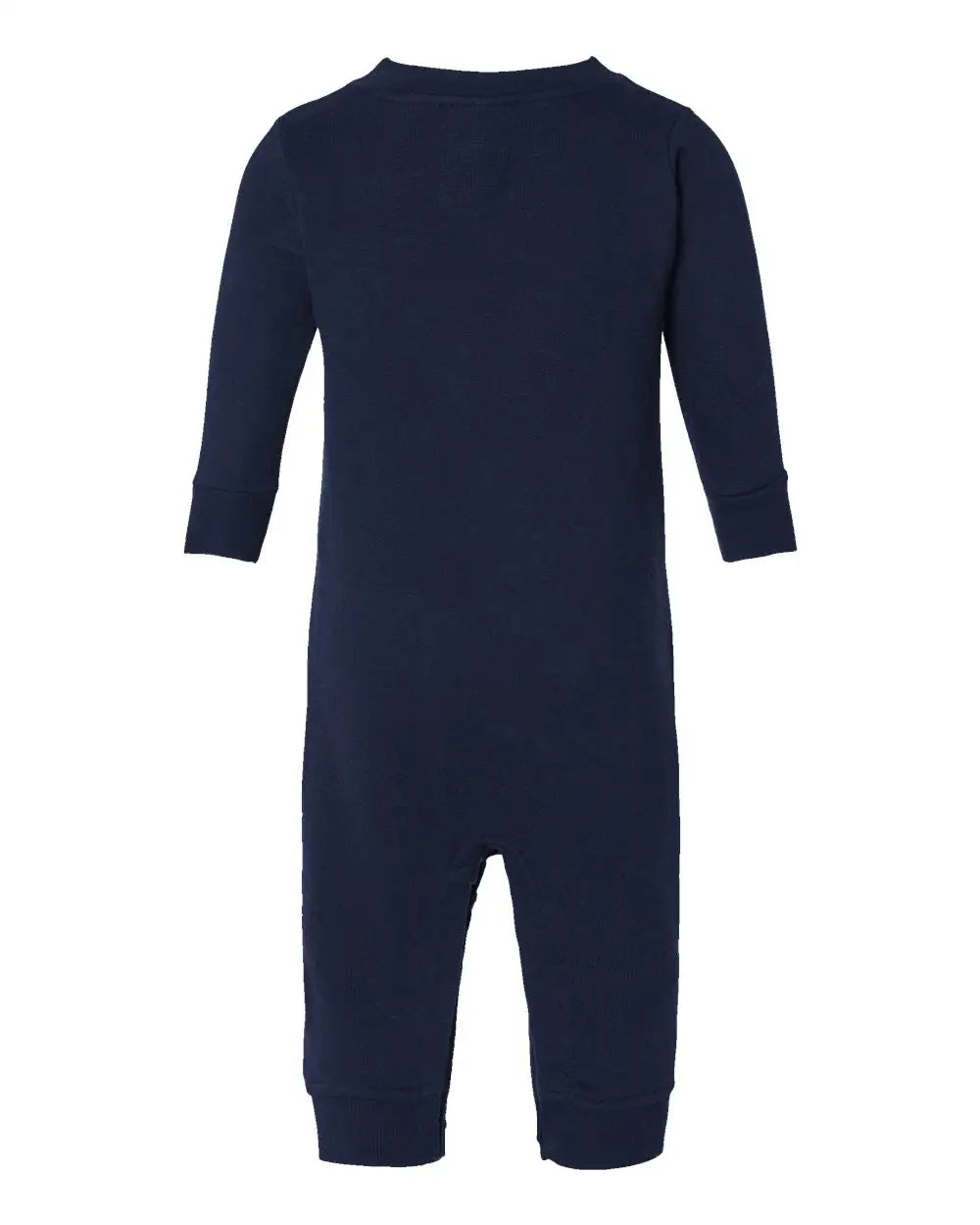 Rabbit Skins 4447 Infant Fleece One-piece - Navy - 6m