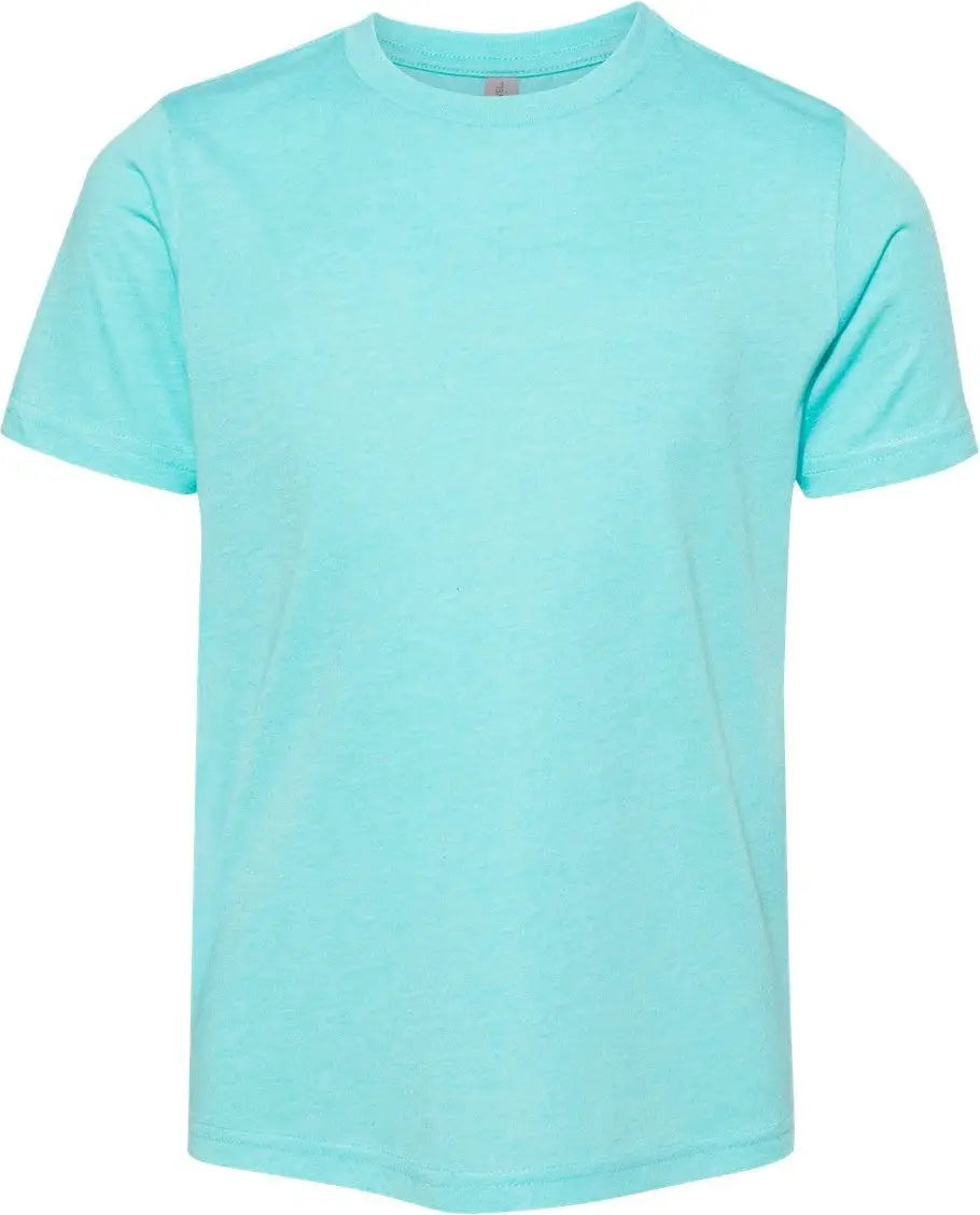 Next Level 6310 Youth Tri-blend T-shirt - Tahiti Blue - Carolina / Xs