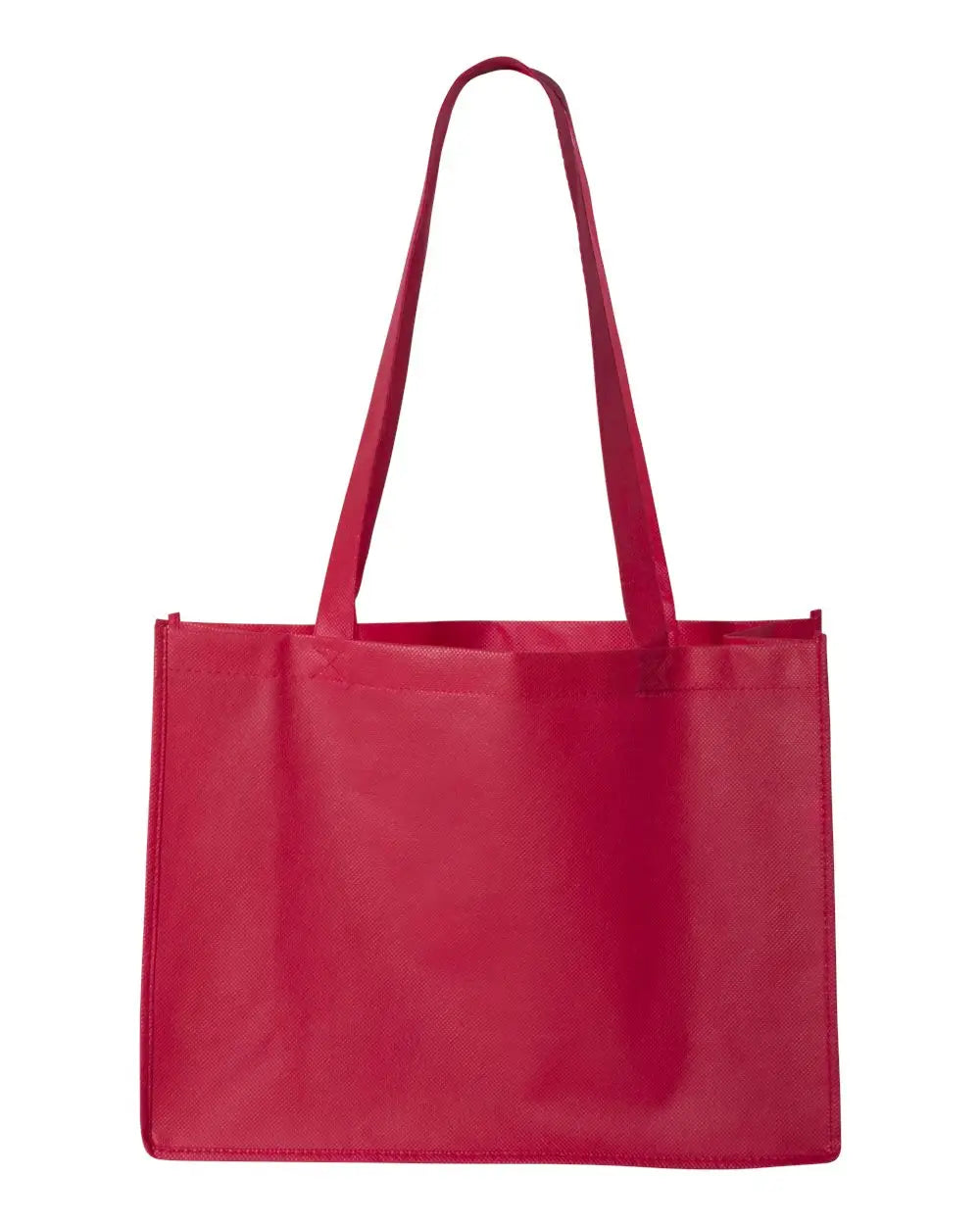 Liberty Bags A134 Non-woven Deluxe Junior Tote - Red - one Size Fits Most