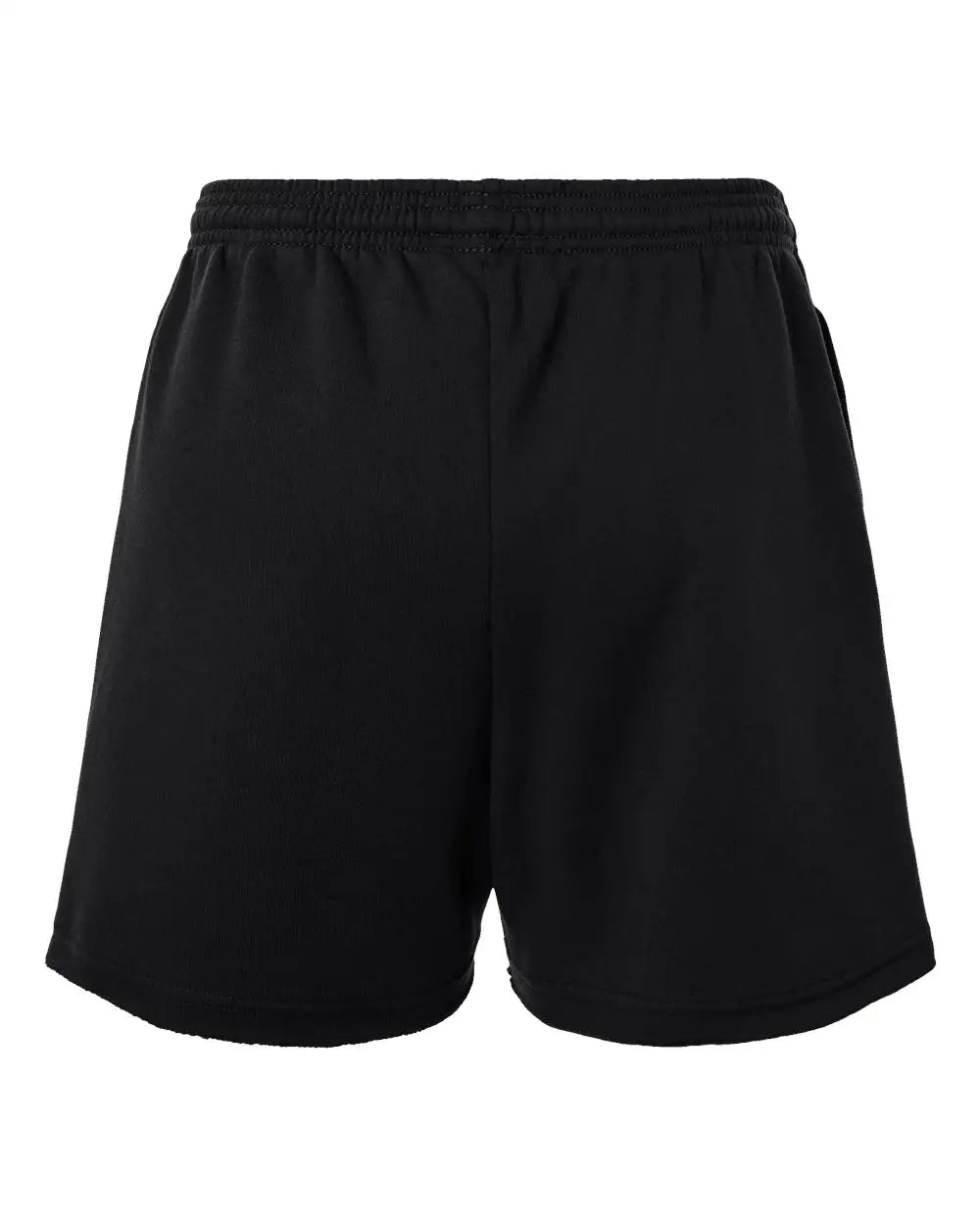 Bella + Canvas 3787c Women’s Cutoff Fleece Shorts - 3787 - Black