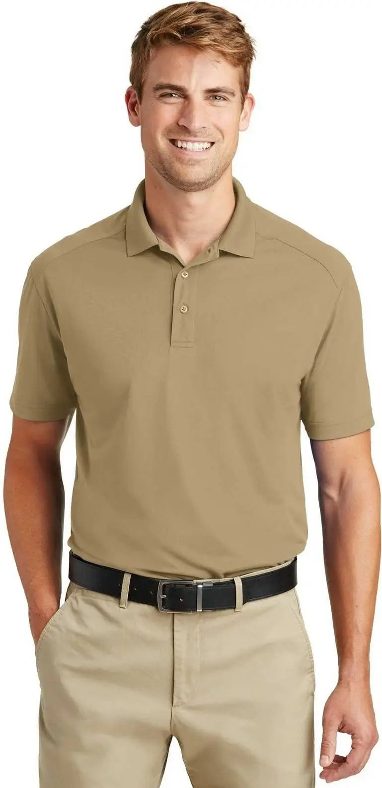Cornerstone Cs418 Select Lightweight Snag-proof Polo - Tan