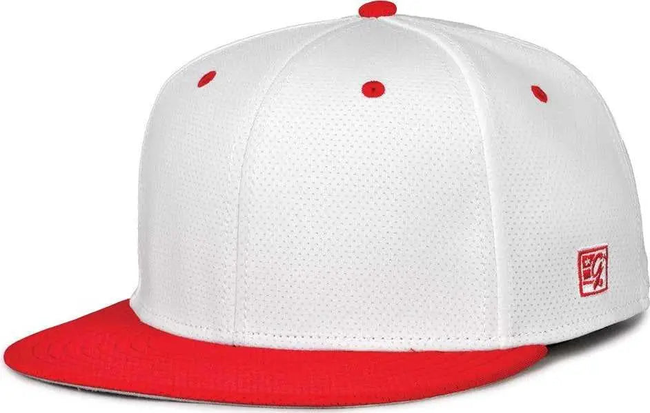 The Game Gb905 Brrr Instant Cooling Cap - White Red - 6 1/2’’ - 3/4’’