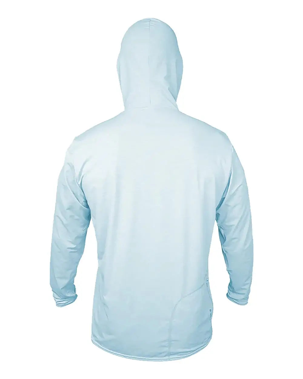 Anetik Mvlprh8 Low Pro Tech Hooded Long Sleeve T-shirt - Sky Heathered - Xs