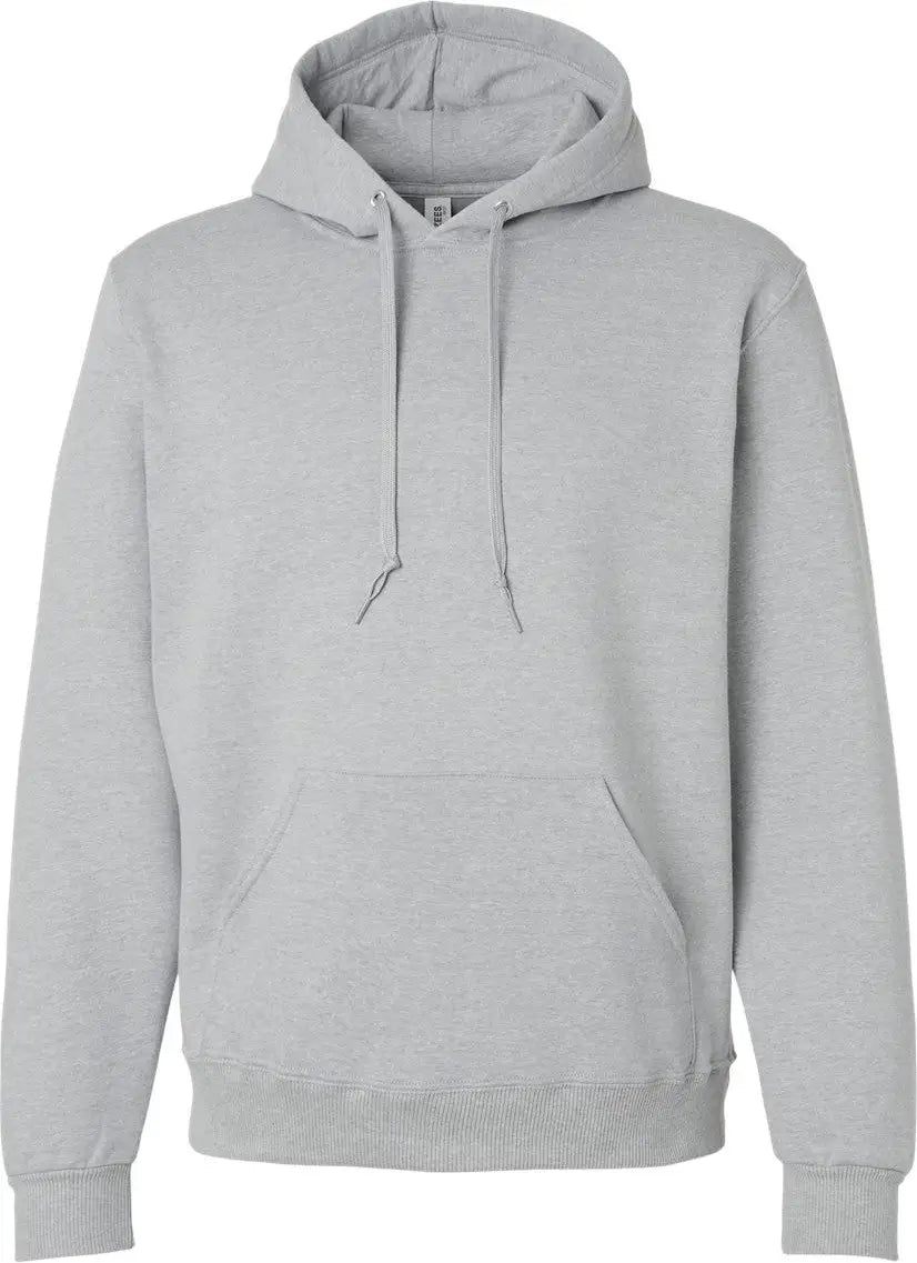 Jerzees 700mr Eco™ Premium Blend Ring-spun Hooded Sweatshirt - Frost Grey Heather - Gray / Xs