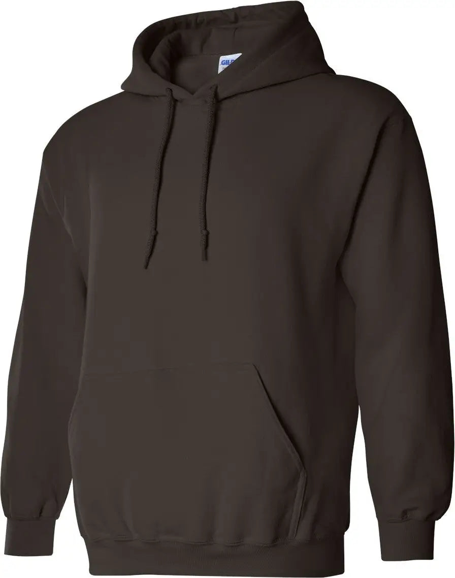Gildan 18500 Heavy Blend™ Hooded Sweatshirt - Dark Chocolate - Coffee / s