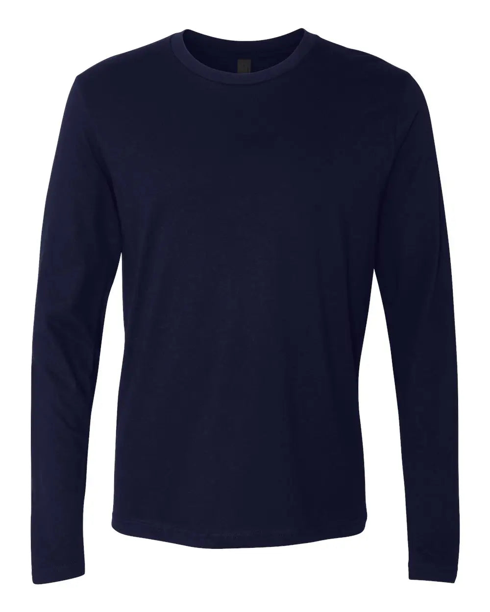 Next Level 3601 Cotton Long Sleeve T-shirt - Midnight Navy - Adult Xs