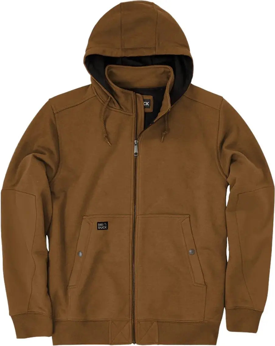 Dri Duck 7340 Mission Fleece Pro Full-zip Jacket - Saddle - s