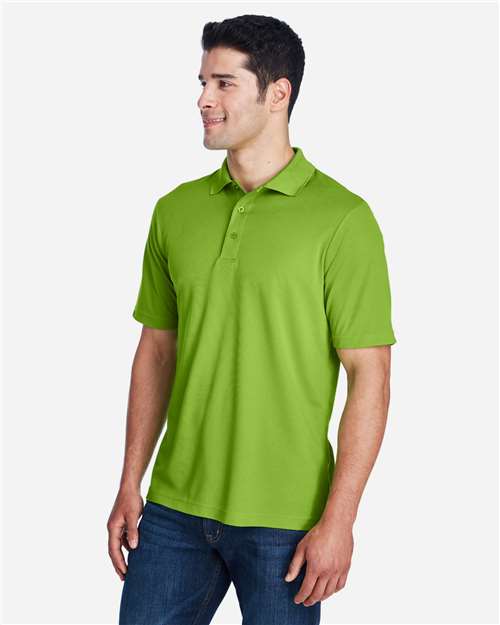 Acid Green Men&#39;s Origin Performance Piqué Polo - 88181