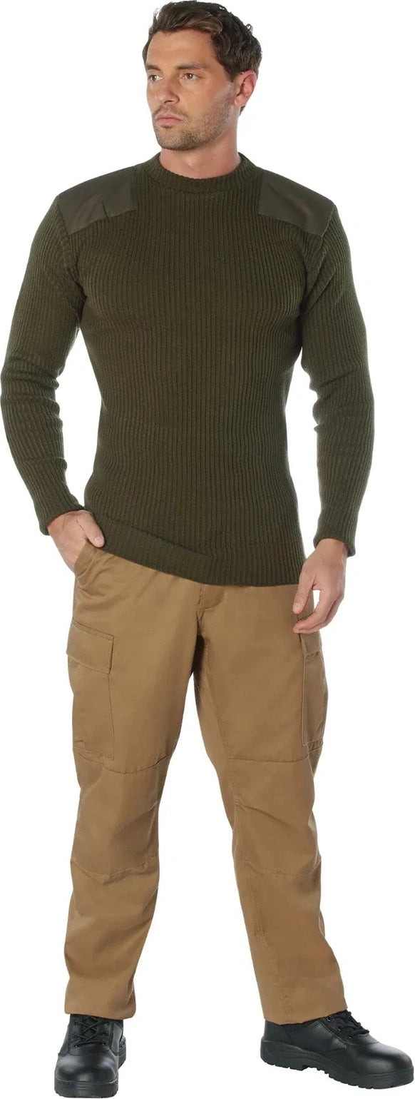 Acrylic Commando Sweater