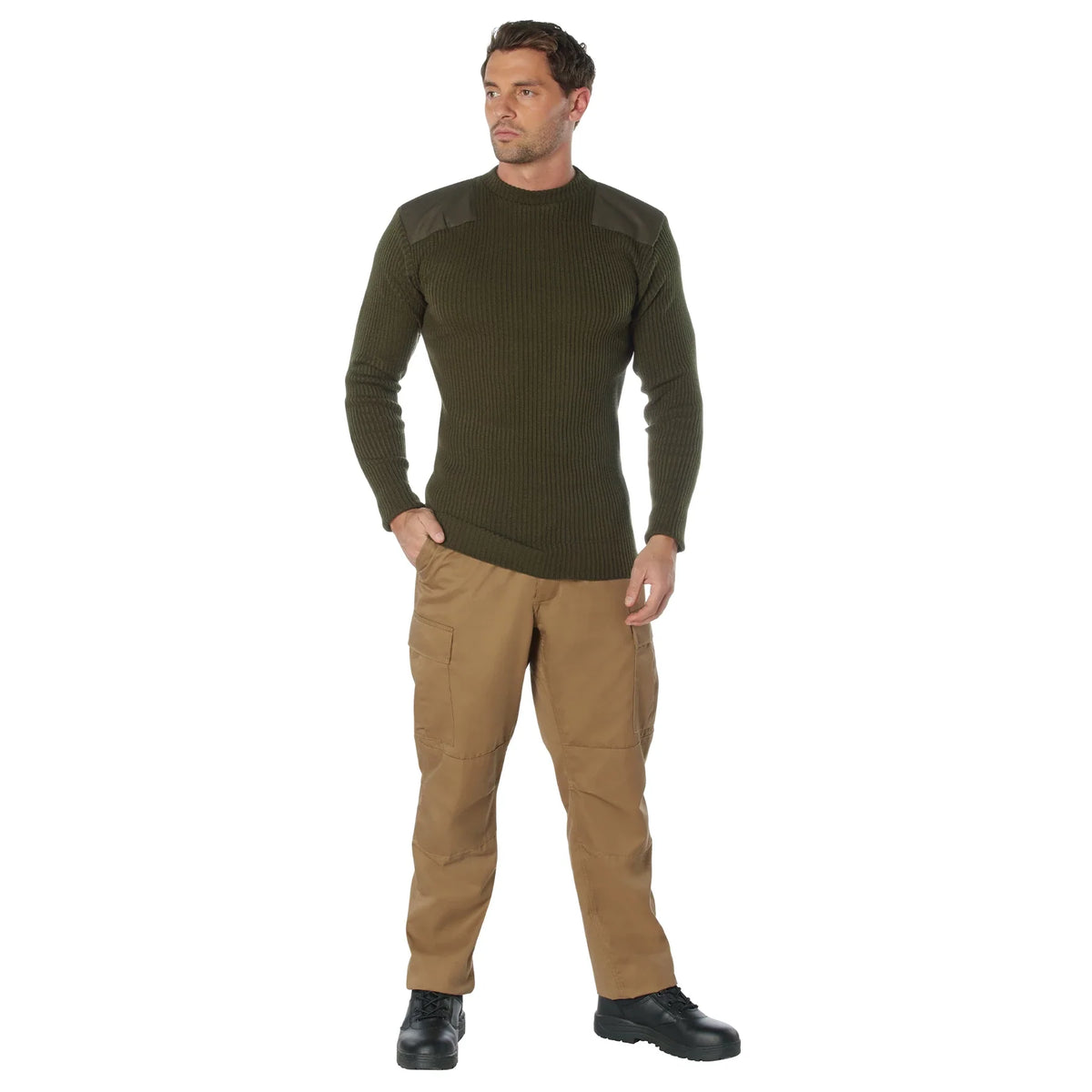 Acrylic Commando Sweater