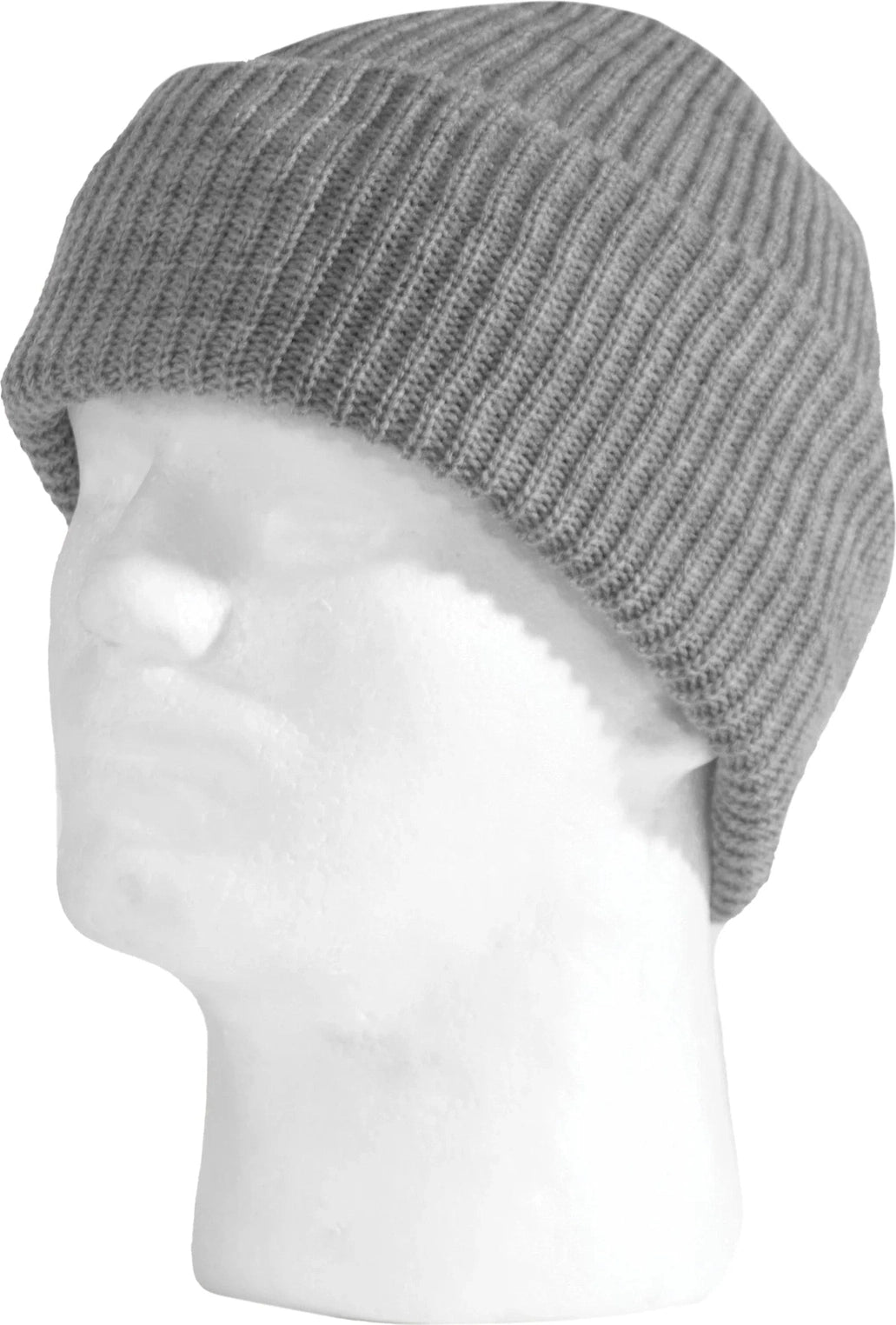 Acrylic Watch Caps - Heather Grey